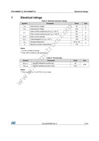 STH140N6F7-2 Datasheet Page 3