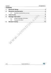 STH180N10F3-2 Datasheet Page 2