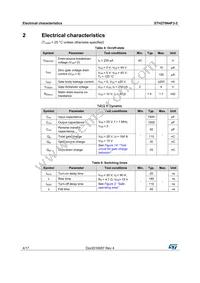 STH270N4F3-6 Datasheet Page 4