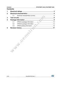 STH275N8F7-2AG Datasheet Page 2