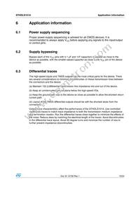 STHDLS101AQTR Datasheet Page 19