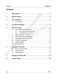 STHDLS101QTR Datasheet Page 2