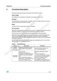 STHDLS101QTR Datasheet Page 11