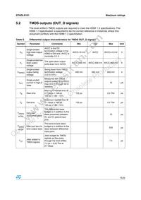 STHDLS101QTR Datasheet Page 15