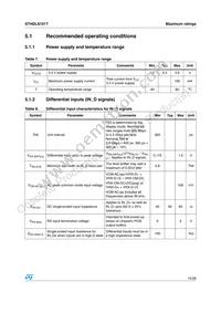 STHDLS101TQTR Datasheet Page 15