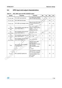 STHDLS101TQTR Datasheet Page 17