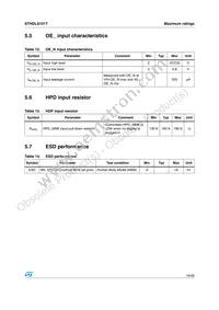 STHDLS101TQTR Datasheet Page 19