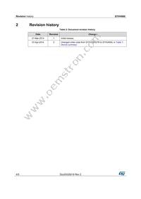 STHV800L Datasheet Page 4