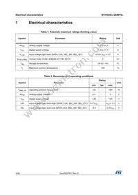 STHVDAC-253MTGF3 Datasheet Page 2