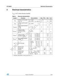 STI13005-1 Datasheet Page 3