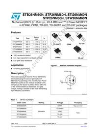 STI26NM60N Datasheet Cover