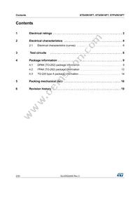 STI45N10F7 Datasheet Page 2