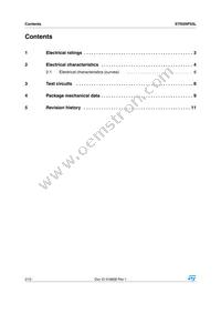 STI55NF03L Datasheet Page 2