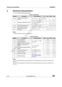 STI6N90K5 Datasheet Page 4