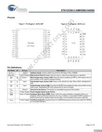STK12C68-5K55M Datasheet Page 2