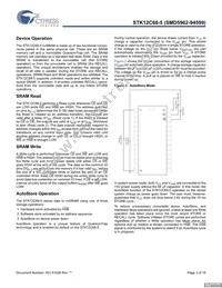 STK12C68-5K55M Datasheet Page 3