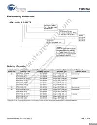 STK12C68-PF55 Datasheet Page 17