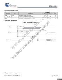 STK14C88-3WF45I Datasheet Page 14