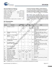 STK14CA8-RF45I Datasheet Page 4