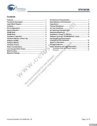 STK16C88-WF45I Datasheet Page 2