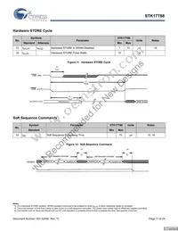 STK17T88-RF45I Datasheet Page 11