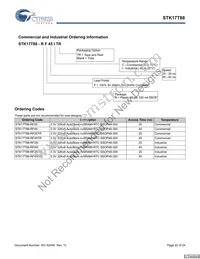 STK17T88-RF45I Datasheet Page 22