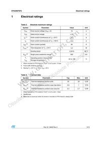 STK20N75F3 Datasheet Page 3