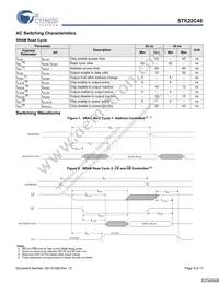 STK22C48-SF45I Datasheet Page 9