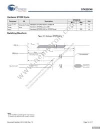 STK22C48-SF45I Datasheet Page 12