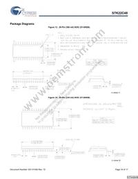 STK22C48-SF45I Datasheet Page 14