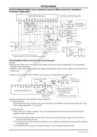 STK433-040N-E Datasheet Page 10