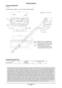 STK541UC60C-E Datasheet Page 12