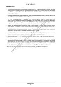 STK57FU394A-E Datasheet Page 13