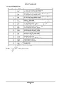 STK57FU394AG-E Datasheet Page 4