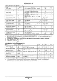 STK5C4U332J-E Datasheet Page 5
