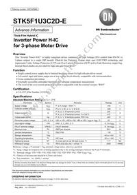 STK5F1U3C2D-E Datasheet Cover