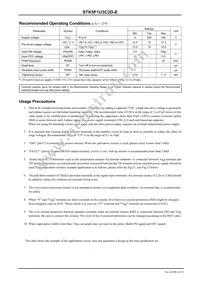 STK5F1U3C2D-E Datasheet Page 10