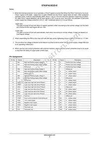 STK5F4U3E2D-E Datasheet Page 3