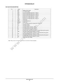 STK5Q4U352J-E Datasheet Page 4
