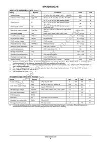 STK5Q4U352J-E Datasheet Page 5