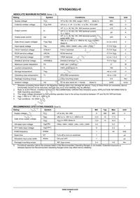 STK5Q4U362J-E Datasheet Page 5