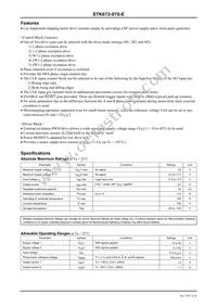 STK672-070-E Datasheet Page 2