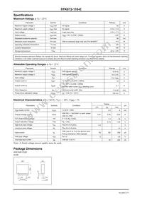 STK672-110-E Datasheet Page 2