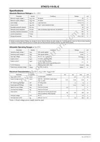 STK672-110-SL-E Datasheet Page 2
