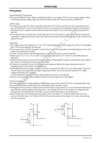 STK672-400 Datasheet Page 5