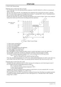 STK672-400 Datasheet Page 17