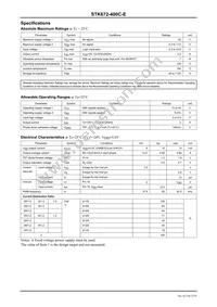 STK672-400C-E Datasheet Page 2