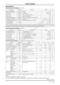 STK672-432B-E Datasheet Page 2