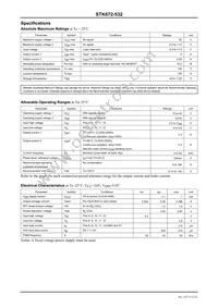 STK672-532 Datasheet Page 2