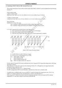 STK672-740AN-E Datasheet Page 17